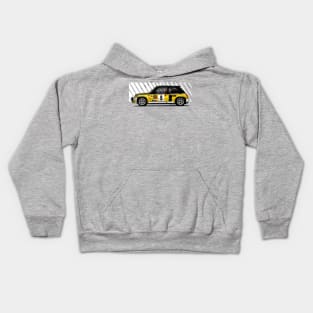 The amazing rally car rear engined Kids Hoodie